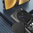 Obal na mobil pre Vivo X200 Pro 5G, CamShield Slide, čierne