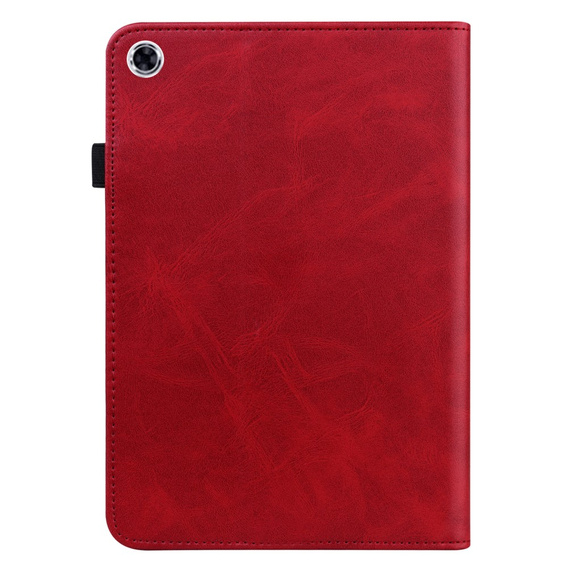 Puzdro pre Samsung Galaxy Tab A9+, Classic, s priestorom pre stylus, červené