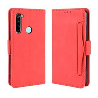 Klapkové puzdro pre Xiaomi Redmi Note 8T, Card Slot, červené