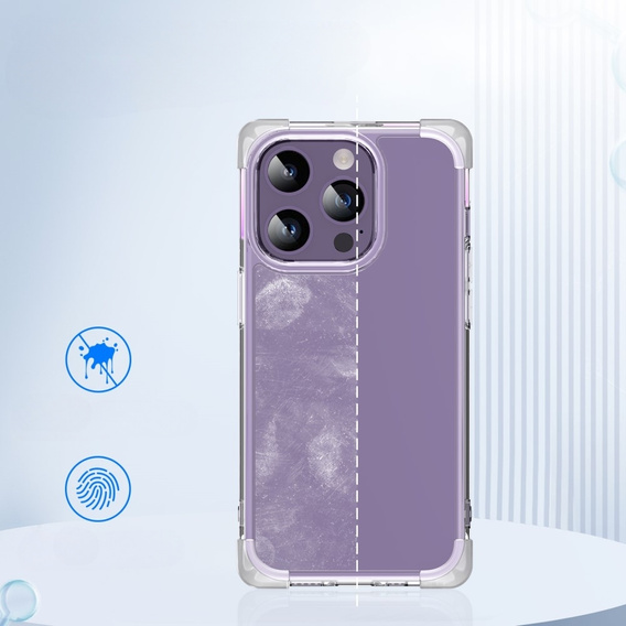 Puzdro pre iPhone 13 Pro, ERBORD CornerShield, priehľadné