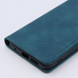Puzdro pre Xiaomi Redmi Note 12S, ERBORD Vintage, peňaženka s chlopňou, modré