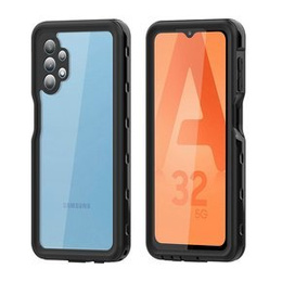 Vodotesné puzdro IP68 pre Samsung Galaxy A32 5G, SHELLBOX, čierne