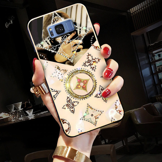 Fashion Obal na mobil pre Samsung Galaxy S8+ Plus, ružové