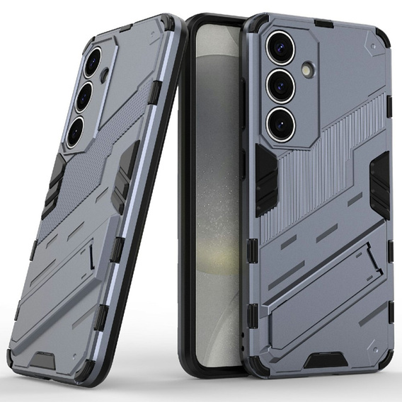 Puzdro pre Samsung Galaxy A36 5G, Military kickstand, tmavomodré