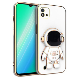 Obal na mobil pre Realme C11 2021/ C20, Astronaut, biele