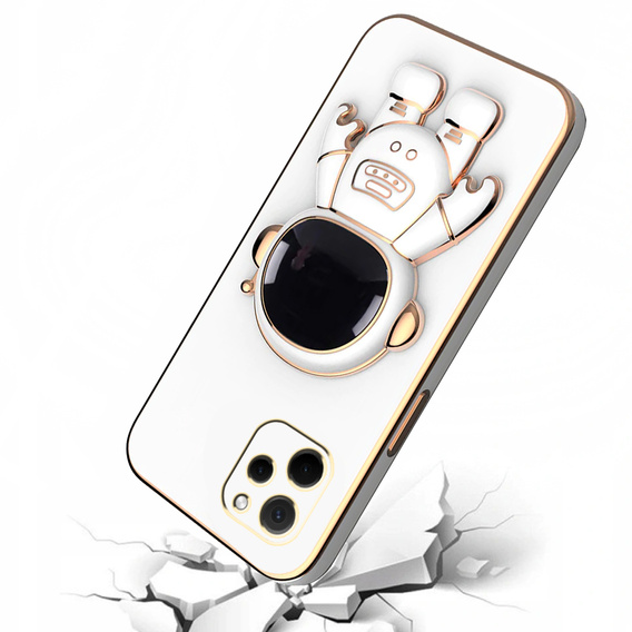 Obal na mobil pre  Huawei Nova Y61, Astronaut, biele