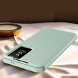 Flipové puzdro pre Samsung Galaxy S24 Ultra, Smart View Wallet, zelený