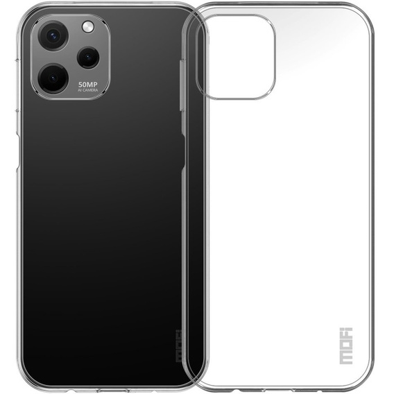 Puzdro MOFI pre Huawei Nova Y61, tenké, priehľadné