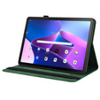 Puzdro pre Lenovo Tab M10 Plus 10.6 Gen 3 TB-125F TB-128F, Butterfly, zelený