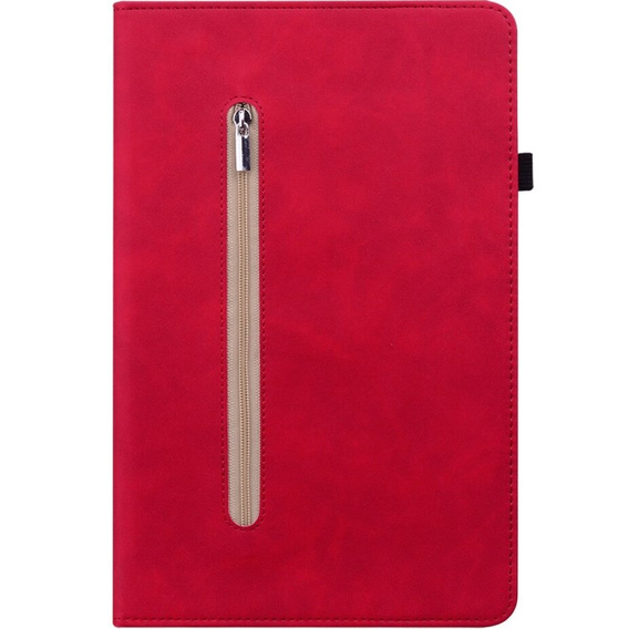 Obal na mobil pre Xiaomi Pad 6, Wallet Pen Slot, červené