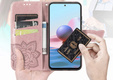Klapkové puzdro pre Oppo A40 / Oppo A40m, Butterfly, ružové rose gold