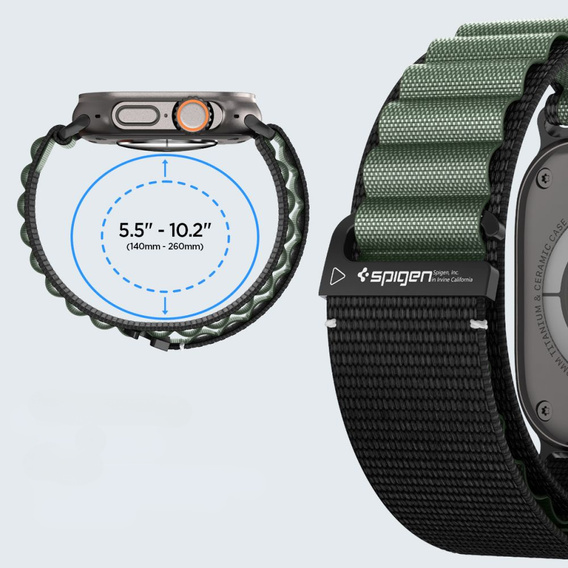 Spigen WBF1 remienok pre Apple Watch 8/9/10/11/SE/Ultra 1/2 (44/45/46/49 mm)