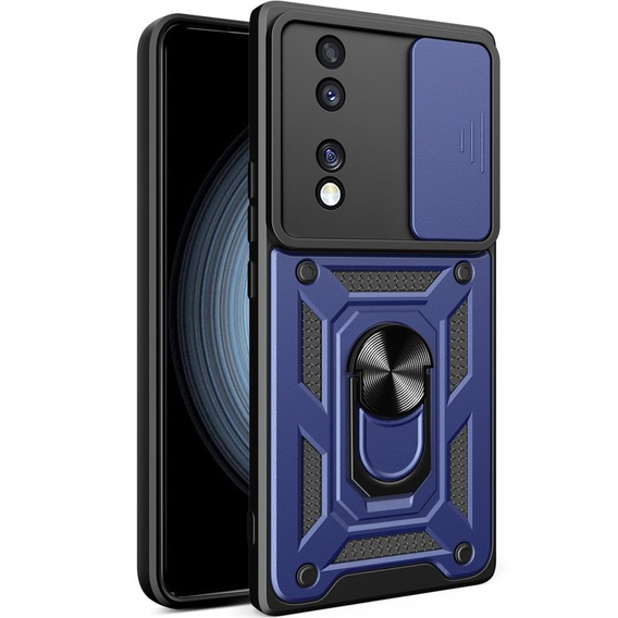Obal na mobil pre Honor 70 5G, CamShield Slide, modré