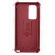 Obrnené puzdro pre Samsung Galaxy S22 Ultra, Dexnor Full Body, červené