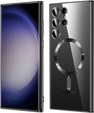 Obal na mobil pre Samsung Galaxy S23 Ultra, MagSafe Hybrid, čierne