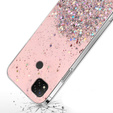 Obal na mobil pre Xiaomi Redmi 9C, Glittery, ružové