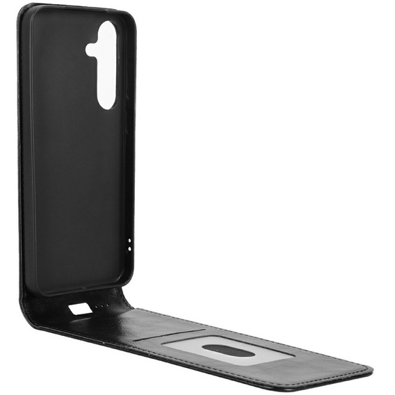 Klapkové puzdro pre Samsung Galaxy S24 FE, Flip, čierne