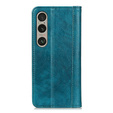 Flipové puzdro pre Sony Xperia 1 VI, Split Leather, zelený