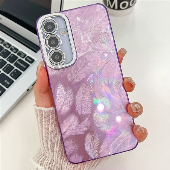 Puzdro pre Samsung Galaxy A36 5G / A56 5G, Feather, fialové