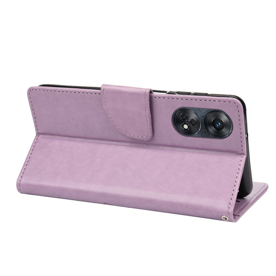 Klapkové puzdro pre Oppo Reno8 T 4G, Mandala Flower, fialové
