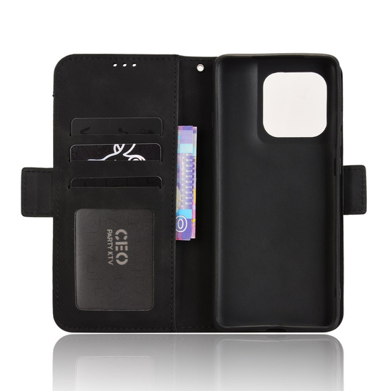 Klapkové puzdro pre Motorola Edge 60 / 60 Fusion, Card Slot, čierne