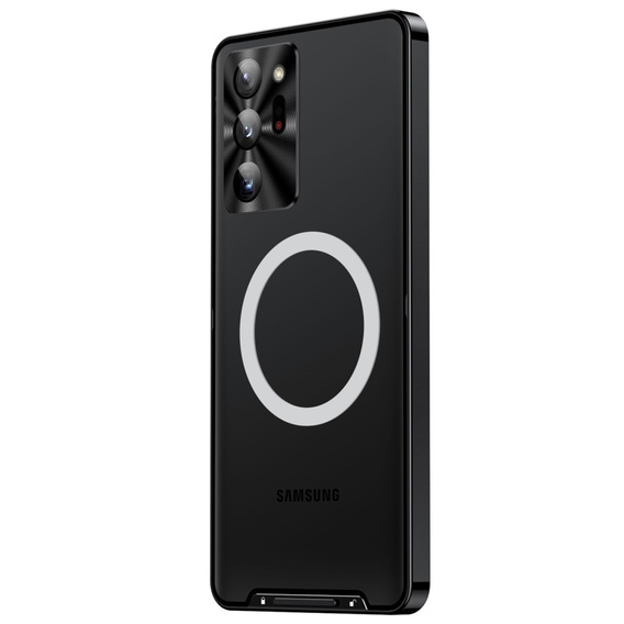 Ochranné puzdro na fotoaparát pre Samsung Galaxy Note 20 Ultra, CamShield MagSafe, transparentné / čierne