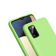 Obal na mobil pre Samsung Galaxy A02s, Silicone Lite, svetlozelené