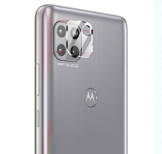 Tvrdené sklo na fotoaparát pre Motorola Moto G 5G, modré