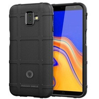 Obal na mobil pre Samsung Galaxy J6+ Plus, Rugged Shield, čierne