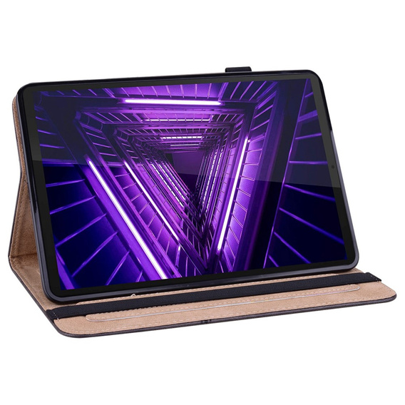 Puzdro pre Lenovo Tab M10 Plus 10.6 Gen 3 TB-125F TB-128F, Classic, s priestorom pre stylus, čierne