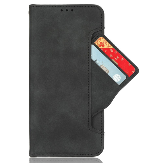 Klapkové puzdro pre Infinix Hot 50 Pro+ 4G, Card Slot, čierne