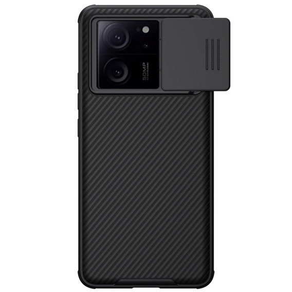 Puzdro pre Xiaomi 13T/13T Pro, pancierované Nillkin, CamShield Pro, čierne