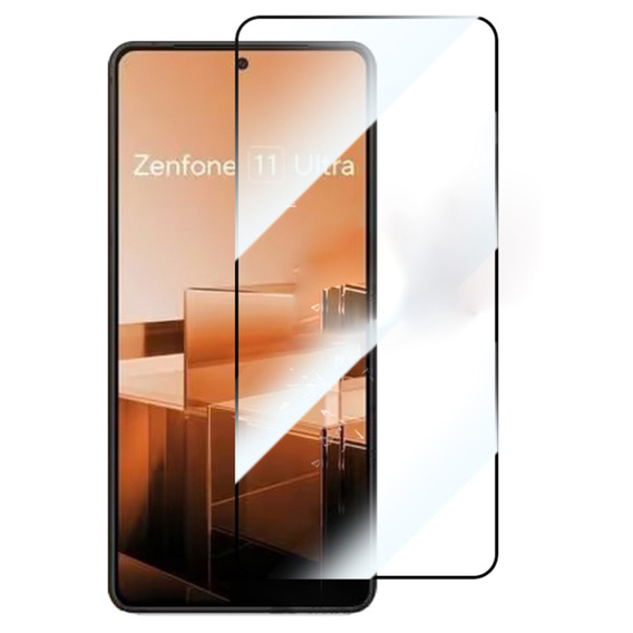 RURIHAI 3D celoobrazovkové tvrdené sklo pre Asus Zenfone 11 Ultra 5G