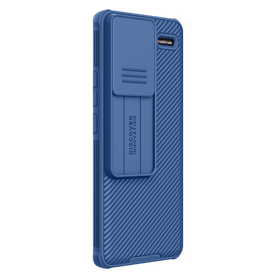 Puzdro pre Xiaomi Redmi Note 13 Pro+, pancierované Nillkin, CamShield Pro, modré