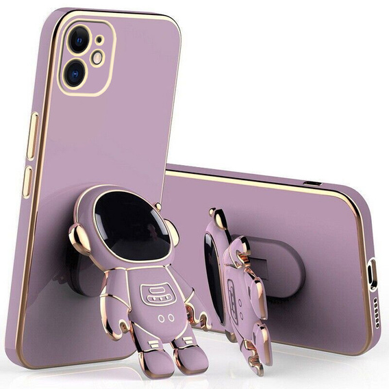 Obal na mobil pre iPhone 11, Astronaut, fialové