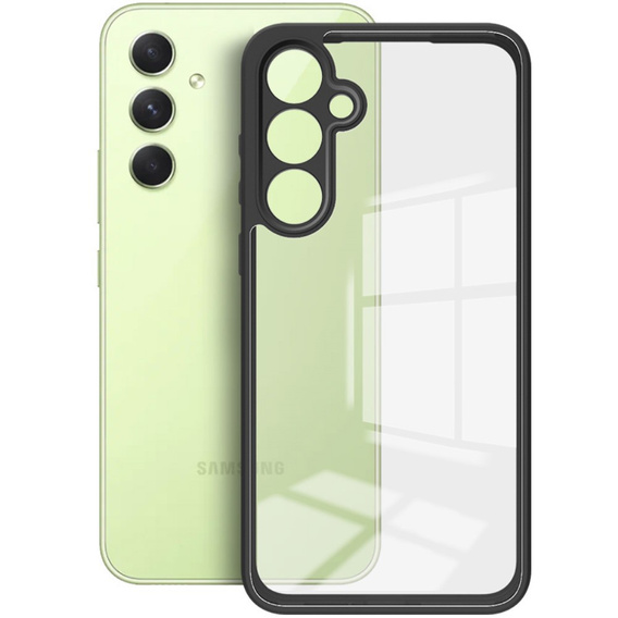 IMAK puzdro pre Samsung Galaxy A35 5G, UX-9A Series, transparentné / čierne
