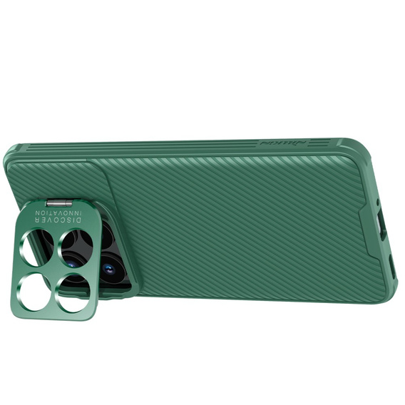Puzdro pre Xiaomi Poco F6 Pro, pancierované Nillkin, CamShield Prop, zelený