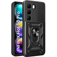 Obal na mobil pre Infinix Hot 50 Pro 4G, CamShield Slide, čierne