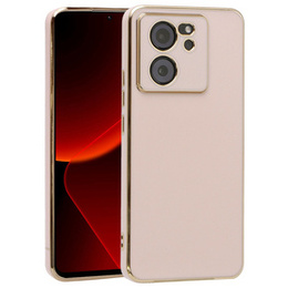 Puzdro pre Xiaomi 13T / 13T Pro, Glamour CamShield, ružové rose gold