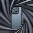 Puzdro pre Xiaomi Redmi 15 5G / 4G, s ochranou fotoaparátu, priehľadné s čiernymi stranami