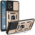 Obal na mobil pre Motorola Moto G53 5G, CamShield Slide, zlaté