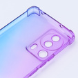Puzdro pre Xiaomi 13 Lite, Gradient Dropproof, Fialová / modrá
