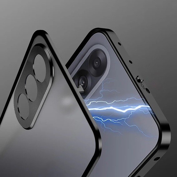 Puzdro pre OnePlus Nord 5, Frame Case, čierne