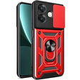 Obal na mobil pre Oppo A40 / Oppo A40m, CamShield Slide, červené