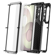Puzdro s integrovaným sklom pre Samsung Galaxy S26 Ultra, čierne