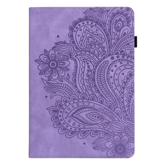Puzdro s chlopňou pre Xiaomi Redmi Pad SE 11", flower, fialové