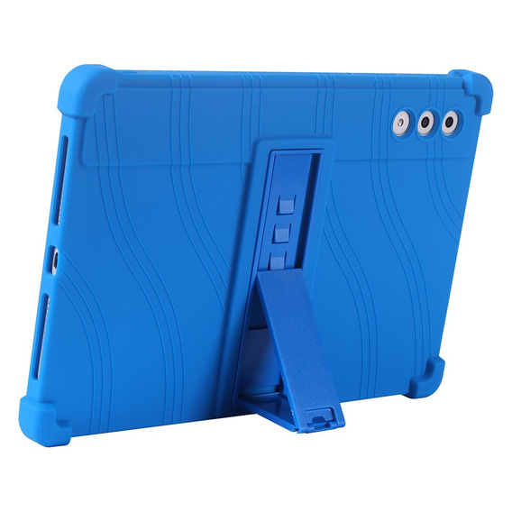 Silikón puzdro pre Lenovo Yoga Tab Plus, Impact, pancierovaný, tmavomodré