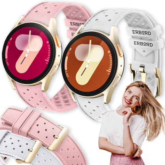 ERBORD Univerzálny 20 mm silikónový remienok