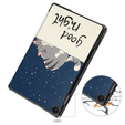 Puzdro pre Lenovo Tab M10 10.1 Gen 3 TB-328FU/TB-328XU, Smartcase, sleeping cat