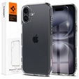 Puzdro Spigen pre iPhone 16 Plus, Ultra Hybrid, priehľadné + tvrdené sklo 9H
